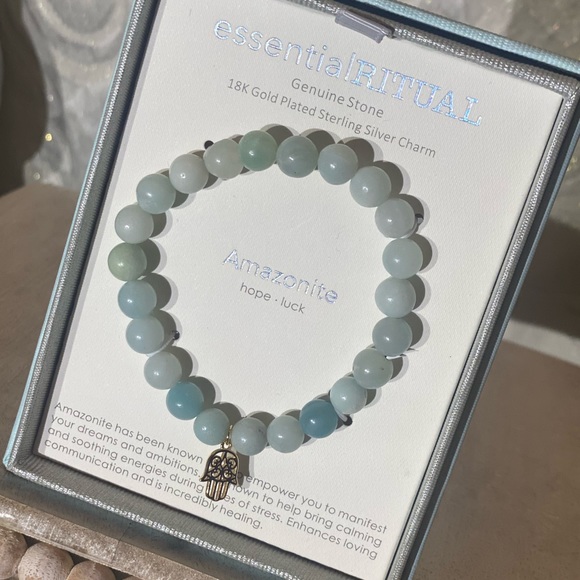 Essential Ritual Amazonite Bracelet - Picture 2 of 4